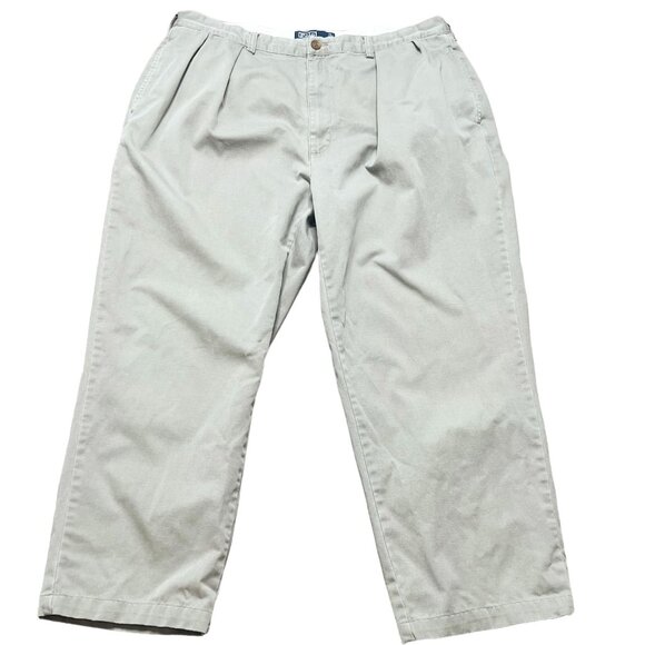 Polo Ralph Lauren Pants Mens Size 40x32 Andrew Kakhi Straight Leg - Picture 1 of 4